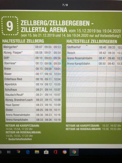 Ferienhaus Zillertal Panorama Blick Balkon Sauna Zellberg Bagian luar foto