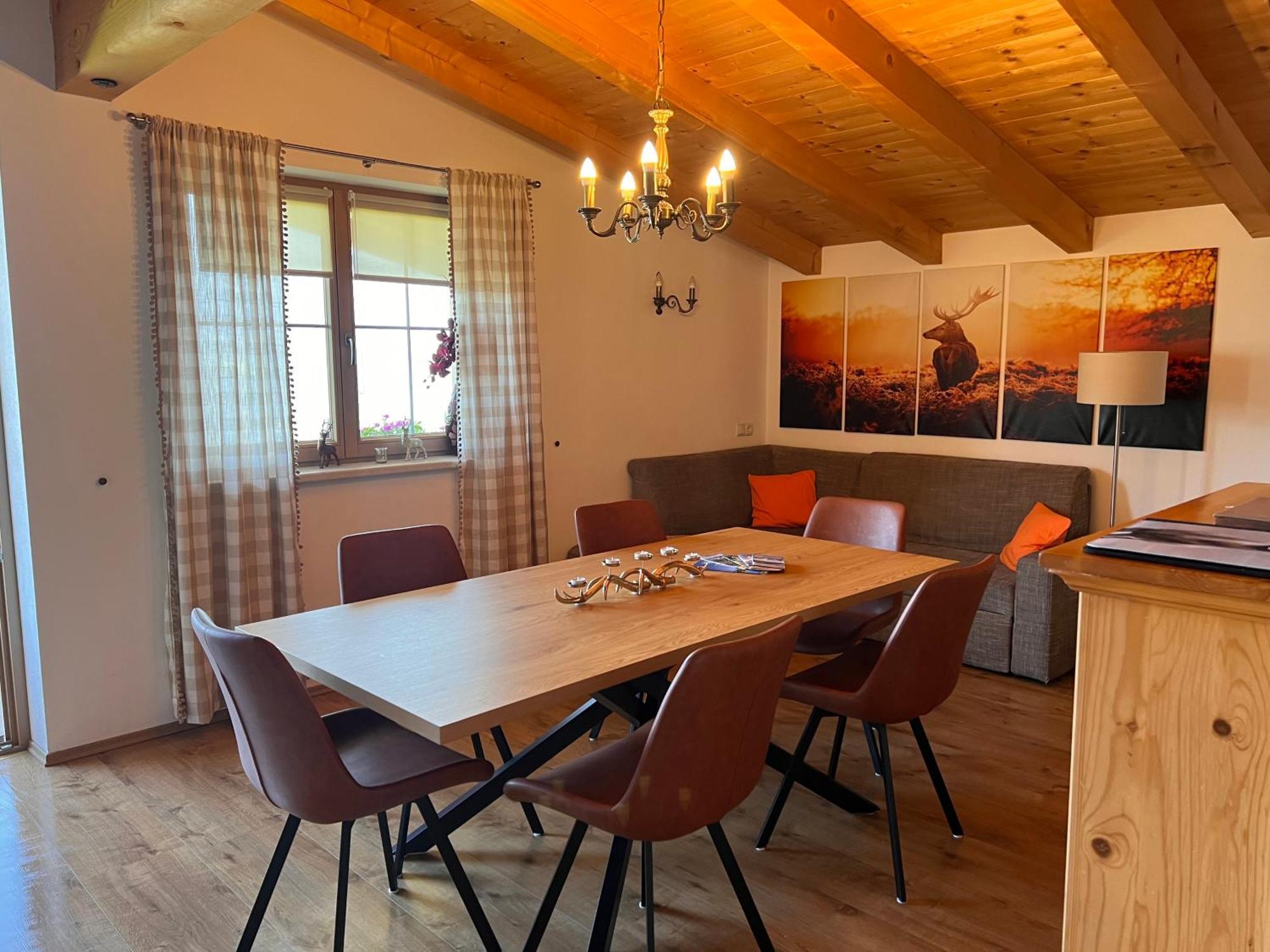Ferienhaus Zillertal Panorama Blick Balkon Sauna Zellberg Bagian luar foto